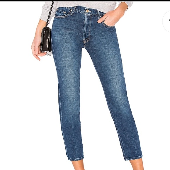 MOTHER Denim - MOTHER  High Rise The Saint -Violets are Blue